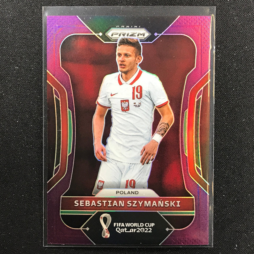 2022 Prizm Fifa World Cup Qatar Sebastian Szymanski Purple 177/199 No 171