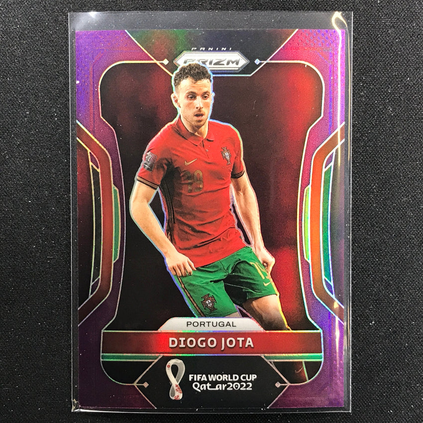 2022 Prizm FIFA World Cup Qatar DIOGO JOTA Purple 26/199 #177