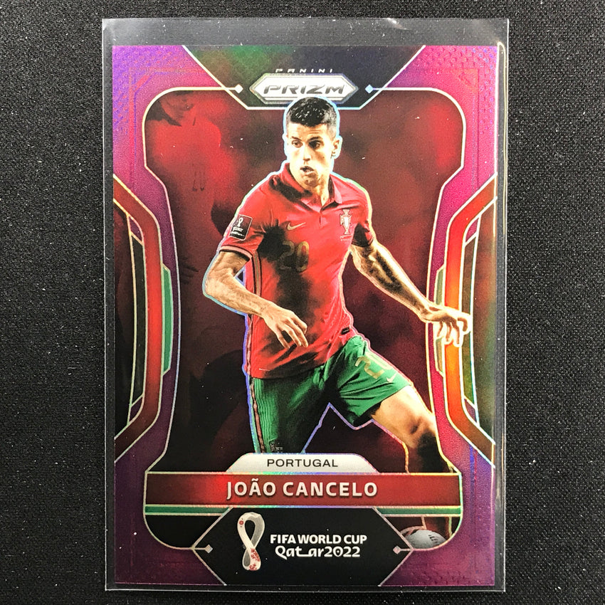 2022 Prizm FIFA World Cup Qatar JOAO CANCELO Purple 111/199 #178