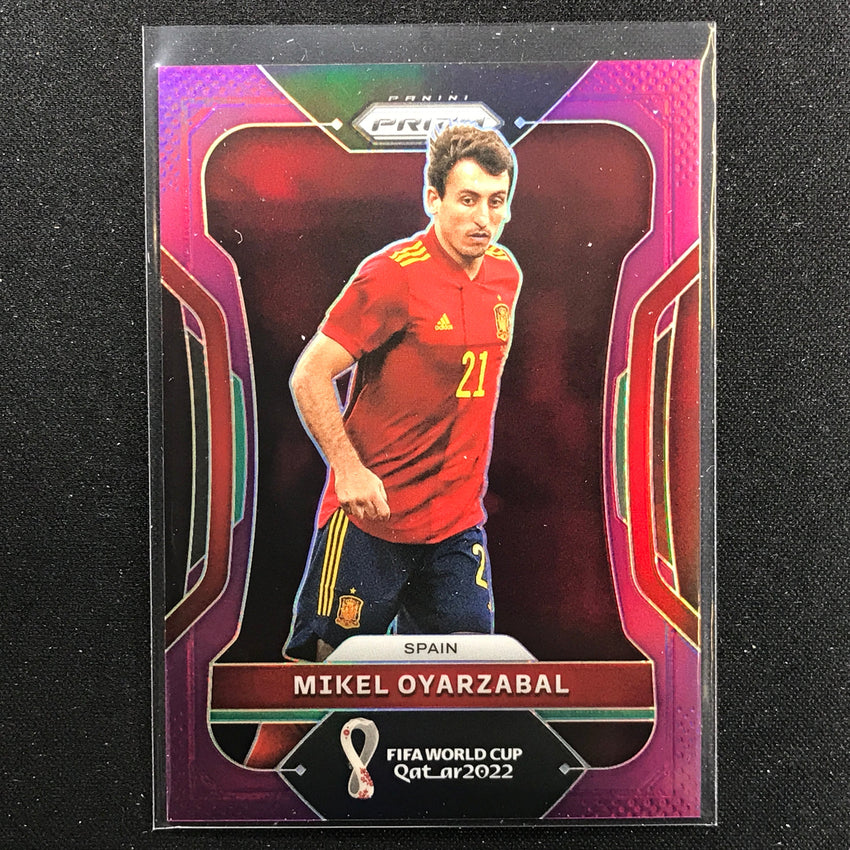 2022 Prizm FIFA World Cup Qatar MIKEL OYARZABAL Purple 193/199 #224
