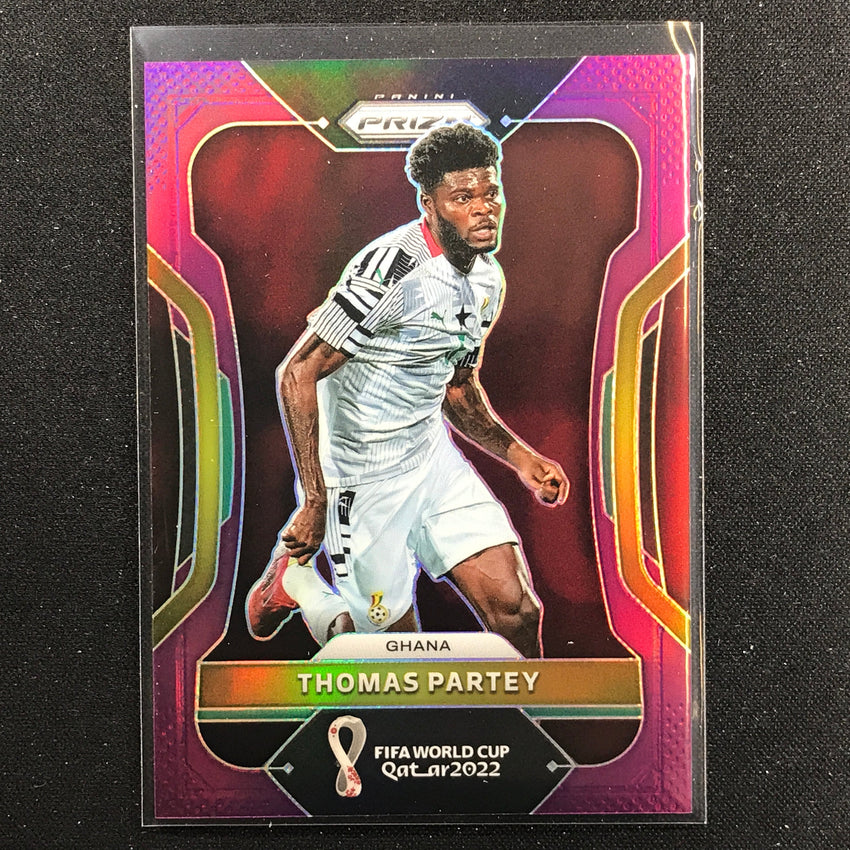 2022 Prizm FIFA World Cup Qatar THOMAS PARTEY Purple 21/199 #235