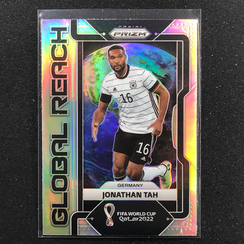 2022 Prizm FIFA World Cup Qatar JONATHAN TAH Global Reach Silver #18