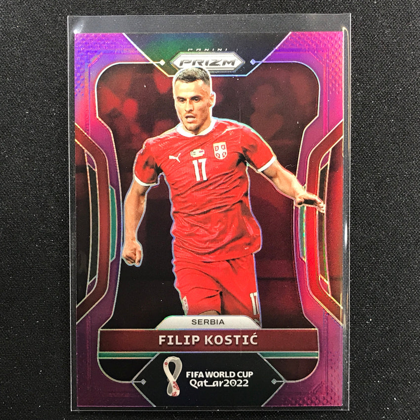 2022 Prizm Fifa World Cup Qatar Filip Kostic Purple 38/199 No 256