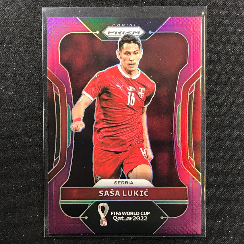 2022 Prizm Fifa World Cup Qatar Sasa Lukic Purple 63/199 No 259