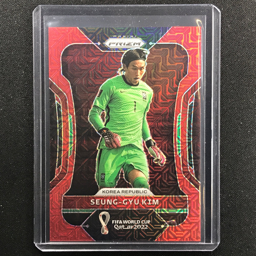 2022 Prizm Fifa World Cup Qatar Seung-gyu Kim Red Mojo 35/99