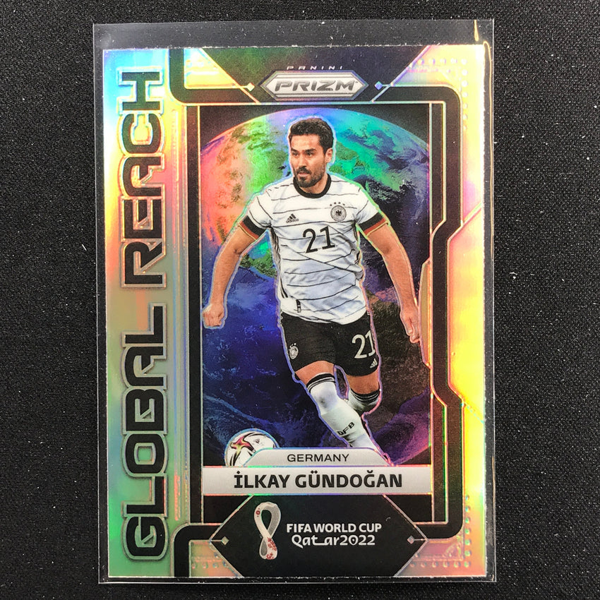 2022 Prizm FIFA World Cup Qatar ILKAY GUNDOGAN Global Reach Silver #25