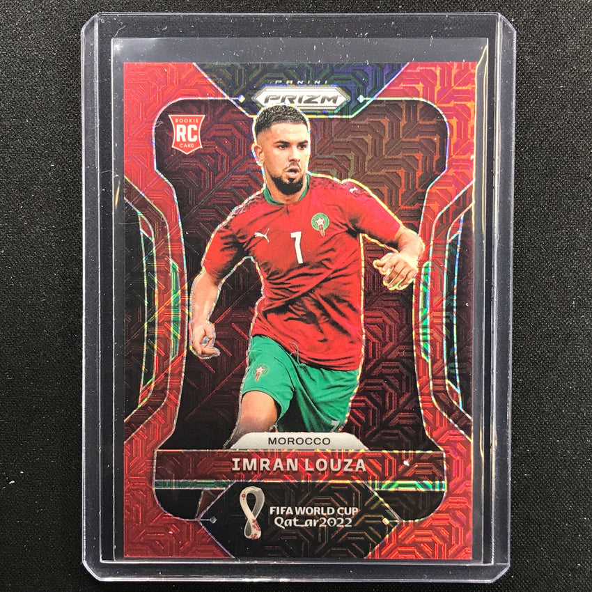 2022 Prizm Fifa World Cup Qatar Imran Louza Rookie Red Mojo 83/99