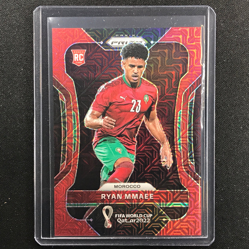 2022 Prizm Fifa World Cup Qatar Ryan Mmaee Rookie Red Mojo 25/99
