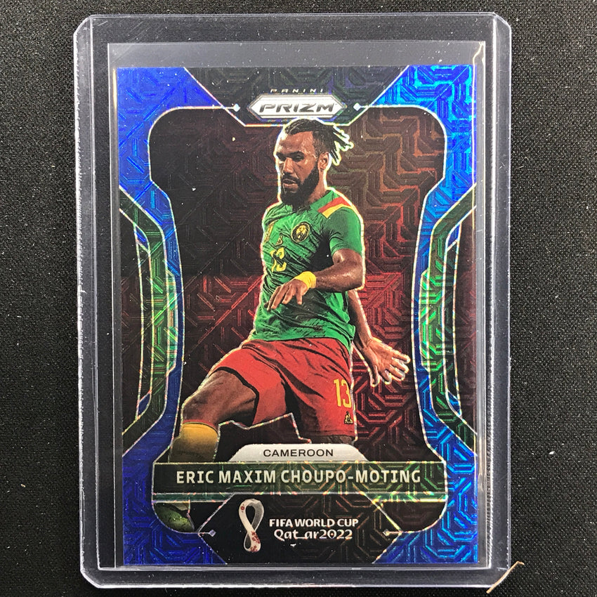 2022 Prizm Fifa World Cup Qatar Eric-maxim Choupo-moting Blue Mojo 28/75