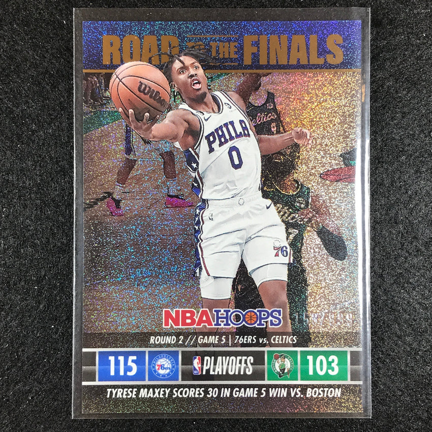 2023-24 Hoops Tyrese Maxey Road To The Finals Second Round 153/999