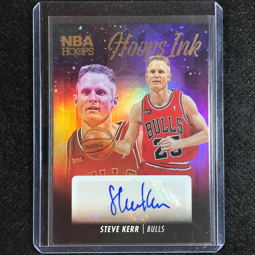 2023-24 Hoops Steve Kerr Hoops Ink Auto No Ker