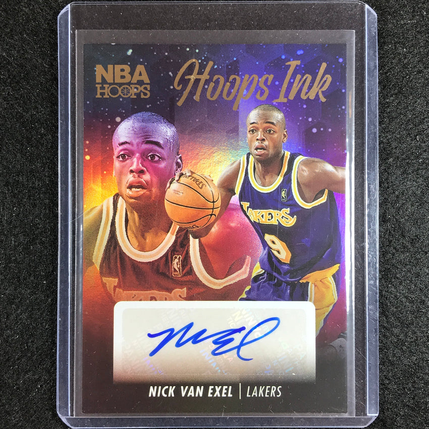 2023-24 Hoops Nick Van Exel Hoops Ink Auto No Nve