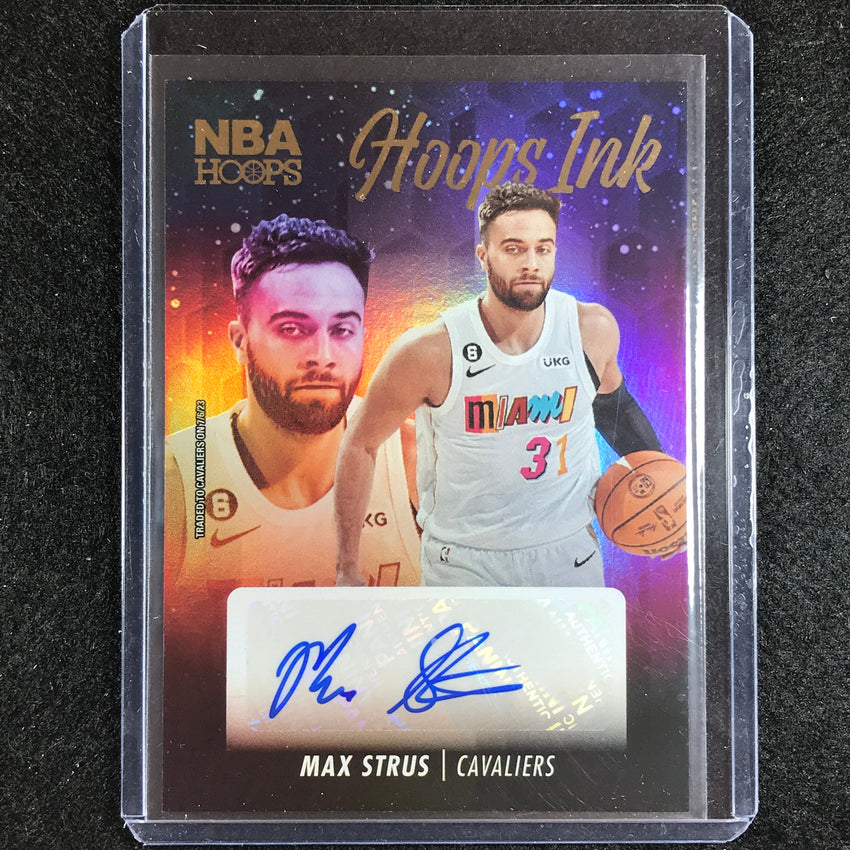 2023-24 Hoops Max Strus Hoops Ink Auto No Str