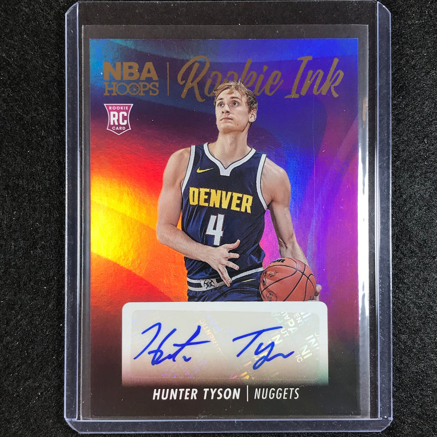 2023-24 Hoops HUNTER TYSON Rookie Ink Auto #TYS