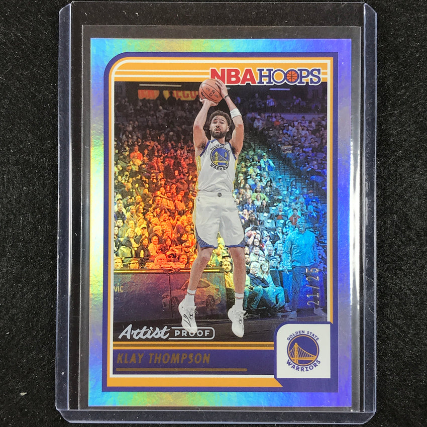 2023-24 Hoops Klay Thompson Base Artist Proof 21/25