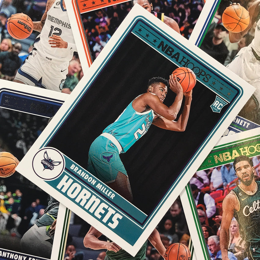 2023-24 Hoops Amen Thompson Hoops Tribute Rookie Base No 300