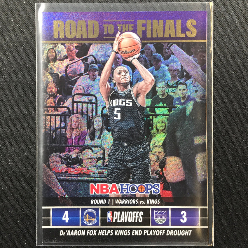 2023-24 Hoops Deaaron Fox Road To The Finals First Round Recap No 2