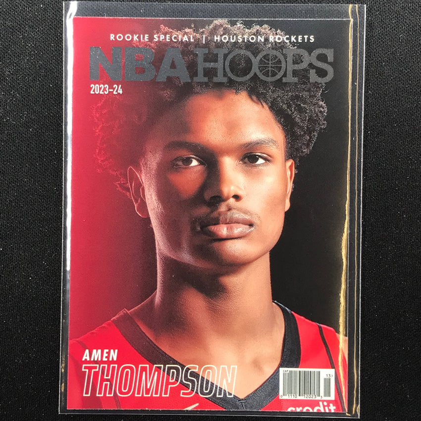 2023-24 Hoops Amen Thompson Rookie Special Base No 1