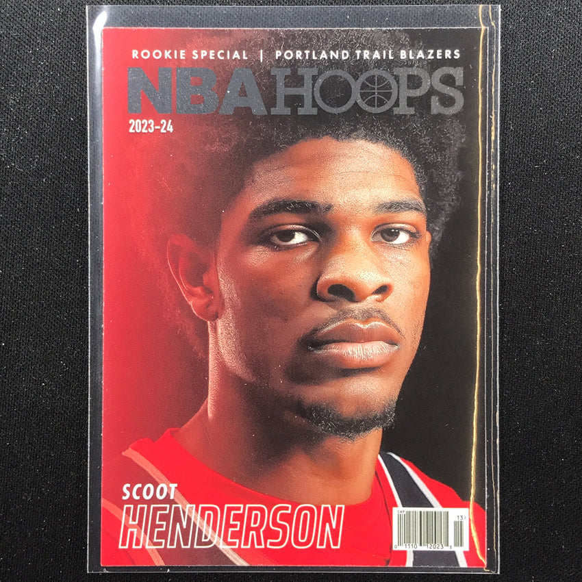 2023-24 Hoops Scoot Henderson Rookie Special Base No 4