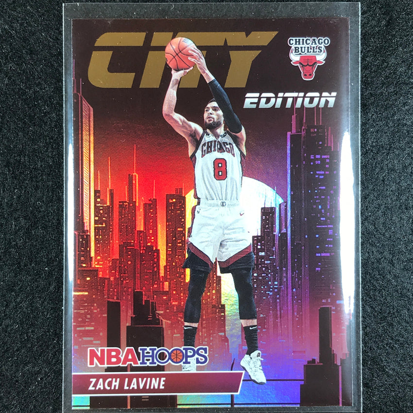 2023-24 Hoops Zach Lavine City Edition Holo No 27