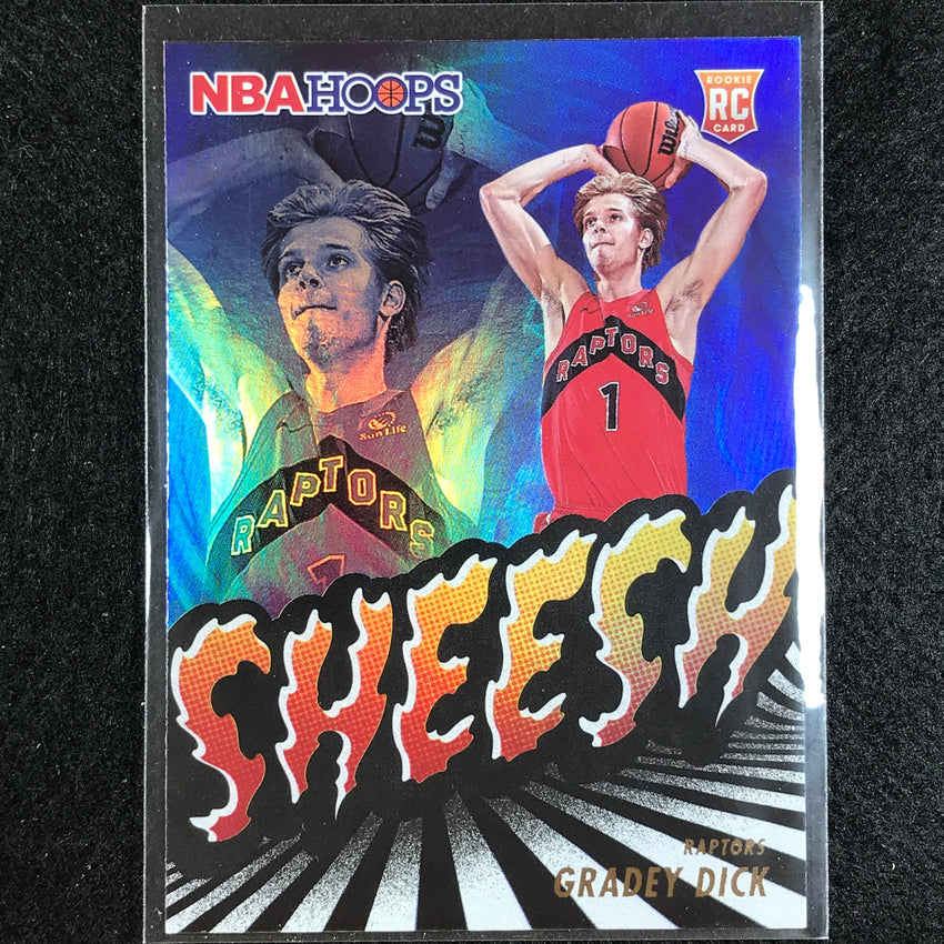 2023-24 Hoops Gradey Dick Sheesh Rookie Holo No 22