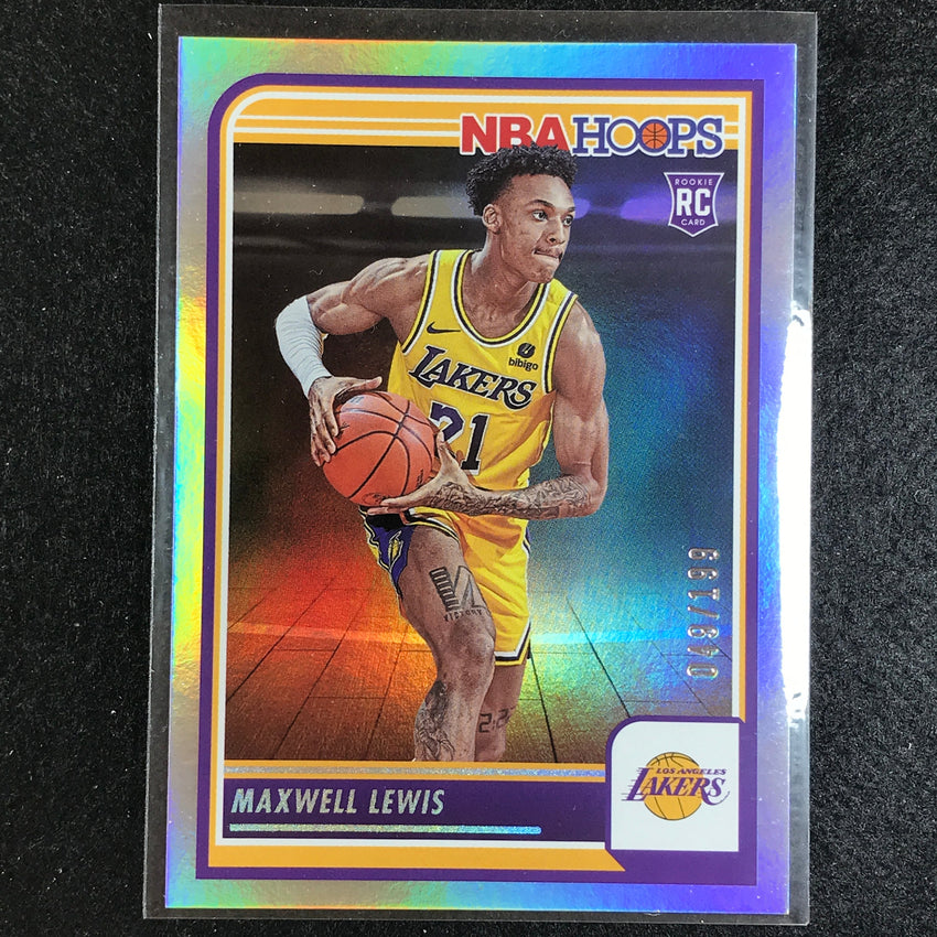 2023-24 Hoops Maxwell Lewis Base Rookie Silver 49/199