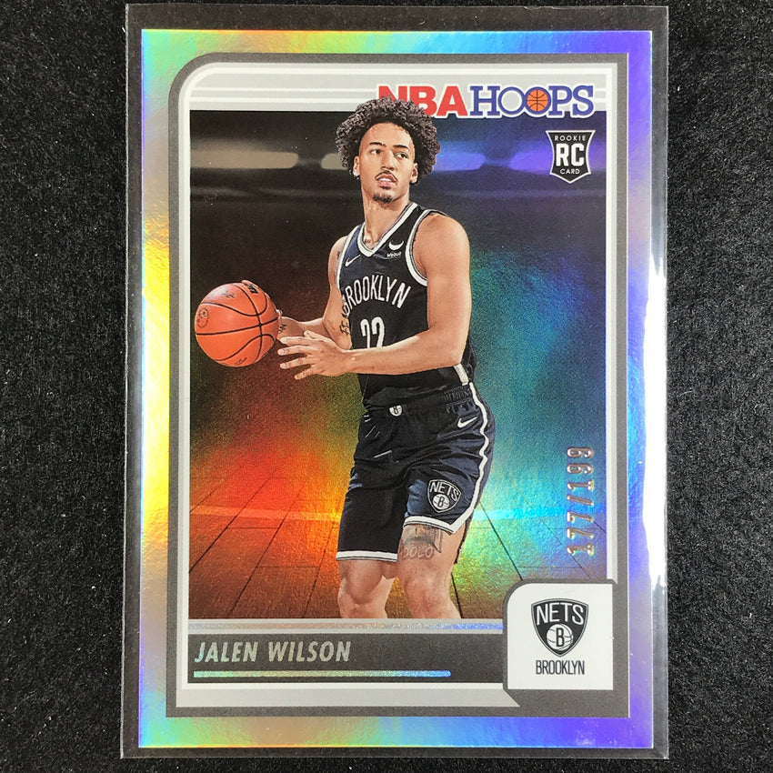 2023-24 Hoops Jalen Wilson Base Rookie Silver 177/199