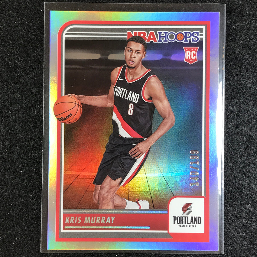 2023-24 Hoops Kris Murray Base Rookie Silver 140/199