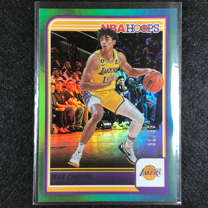 2023-24 Hoops Max Christie Base Green 31/99