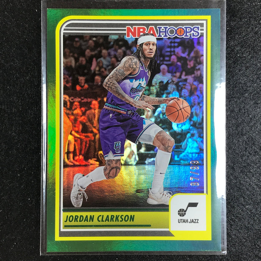 2023-24 Hoops Jordan Clarkson Base Green 87/99