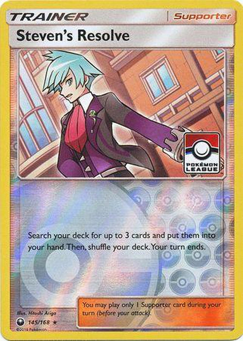 Steven's Resolve - 145/168 - League Promo-Cherry Collectables