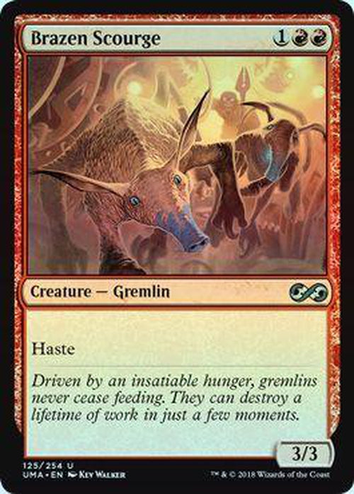 Brazen Scourge 125/254 - UMA - Foil-Cherry Collectables