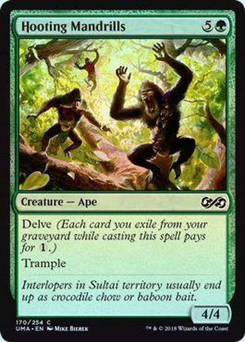 Hooting Mandrils 170/254 - UMA - Foil-Cherry Collectables