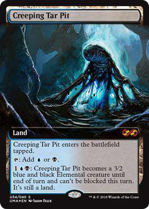 Creeping Tar Pit U34/040 - Foil-Cherry Collectables