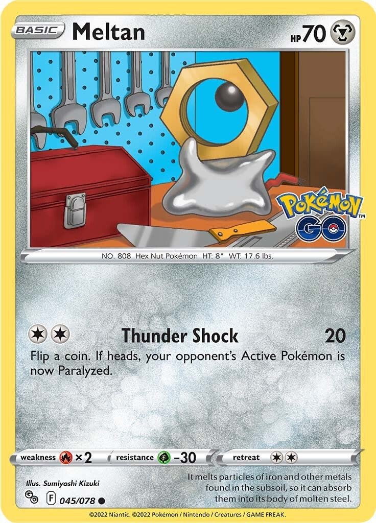Meltan - 045/078 - Common Pokemon Go