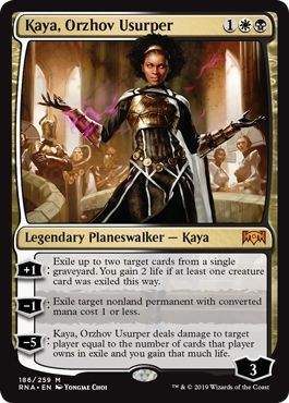 Kaya, Orzhov Usurper 186/259 - Ravnica Allegiance