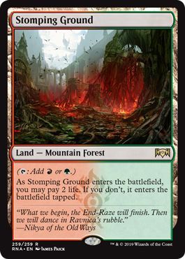 Stomping Ground 259/259 - Ravnica Allegiance