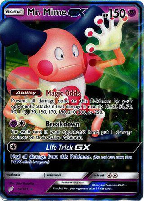 Mr Mime GX - 67/181 - Ultra Rare - Team Up-Cherry Collectables