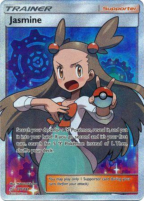 Jasmine - 177/181 - Full Art Ultra Rare - Team Up-Cherry Collectables