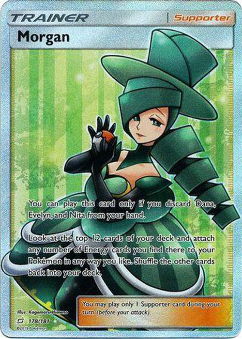 Morgan - 178/181 - Full Art Ultra Rare - Team Up-Cherry Collectables