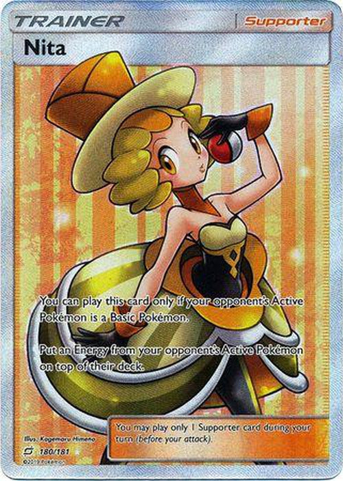 Nita - 180/181 - Full Art Ultra Rare - Team Up-Cherry Collectables