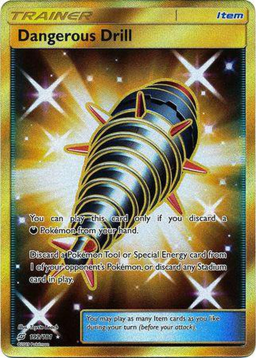 Dangerous Drill - 192/181 - Secret Rare - Team Up-Cherry Collectables