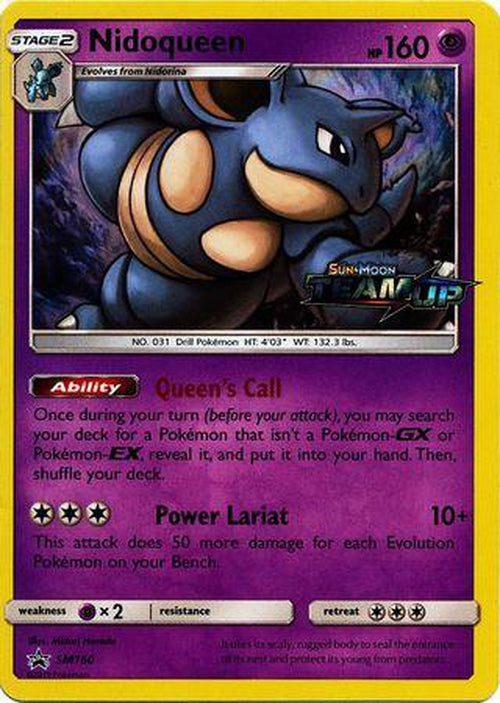 Nidoqueen - SM160 - Pre-Release Promo-Cherry Collectables
