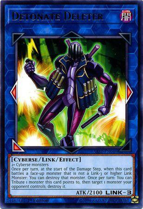 Detonate Deleter - SAST-EN000 - Rare 1st Edition-Cherry Collectables