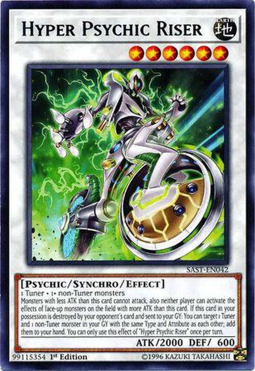 Hyper Psychic Riser - SAST-EN000 - Rare 1st Edition-Cherry Collectables