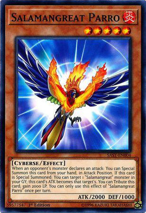 Salamangreat Parro - SAST-EN000 - Common 1st Edition-Cherry Collectables