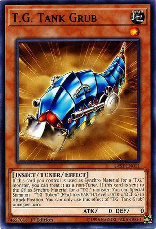 T.G. Tank Grub - SAST-EN000 - Common 1st Edition-Cherry Collectables