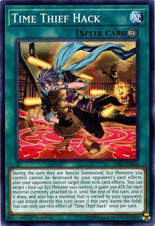 Time Thief Hack - SAST-EN000 - Common 1st Edition-Cherry Collectables