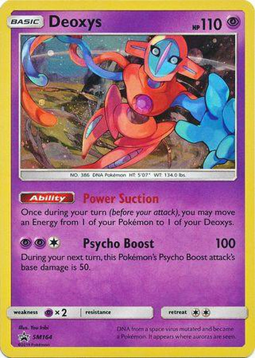Deoxys - SM164 - Holo Promo-Cherry Collectables
