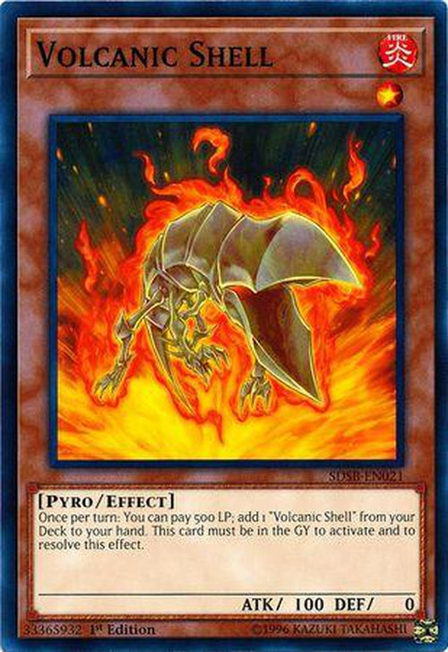 Volcanic Shell - SDSB-EN021 - Common 1st Edition-Cherry Collectables